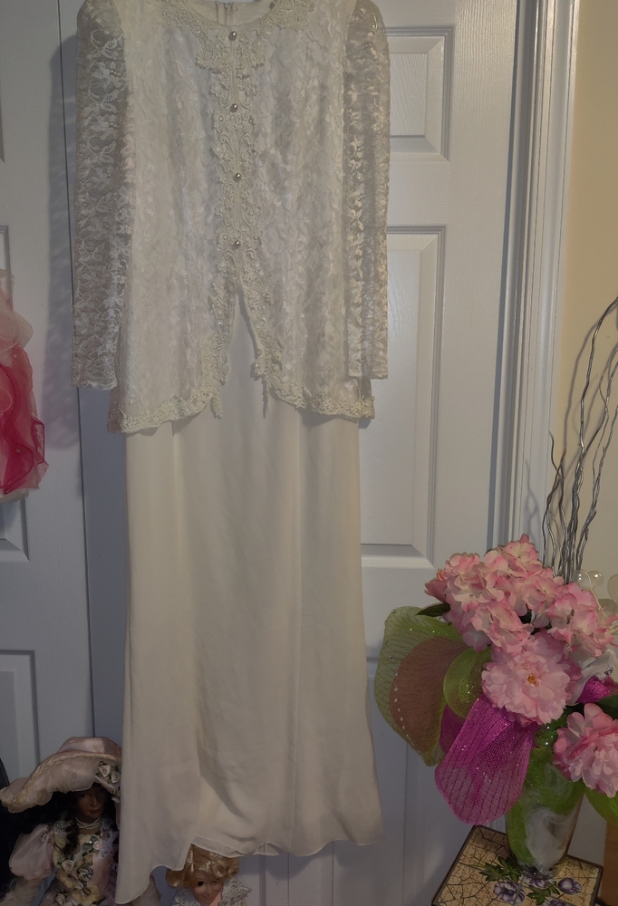 Woman Vintage Gown
